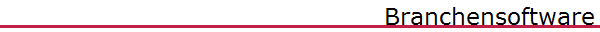 Branchensoftware